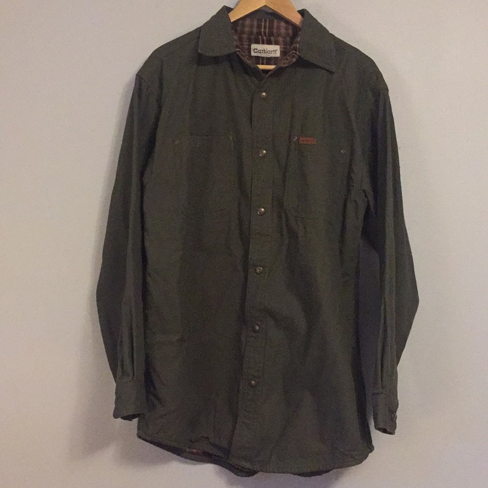 Flannel Lined Work Shirt
